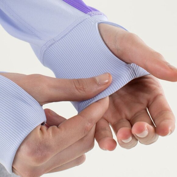 LULULEMON Contempo Jacket- Cool Breeze / Power Purple - Picture 5 of 15